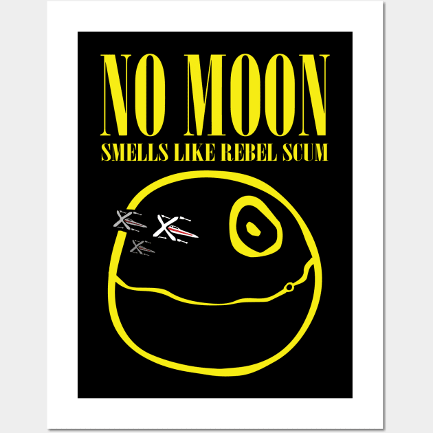 No Moon V1 Wall Art by TrulyMadlyGeekly